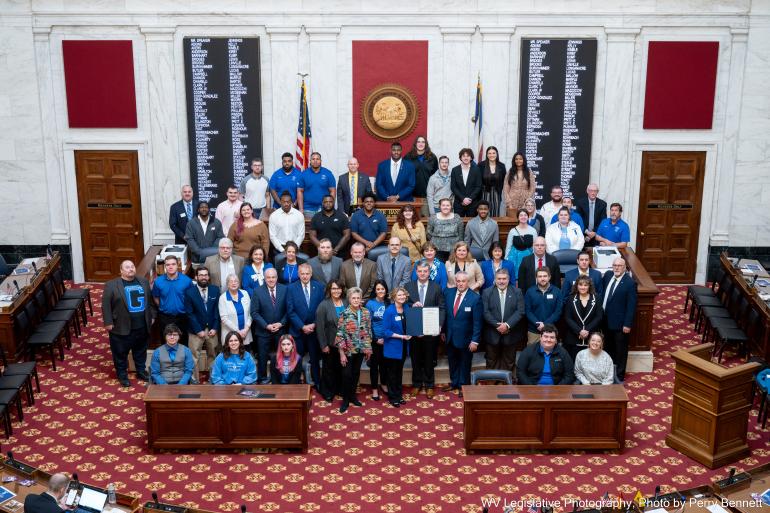 Glenville State University Celebrates GSU Day at the West Virginia State Capitol 