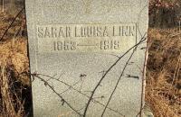 Sarah Louisa Linn Headstone