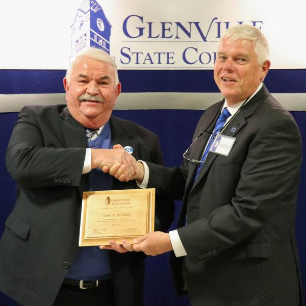 Terry Williams (left) and Dennis Carpenter (right)