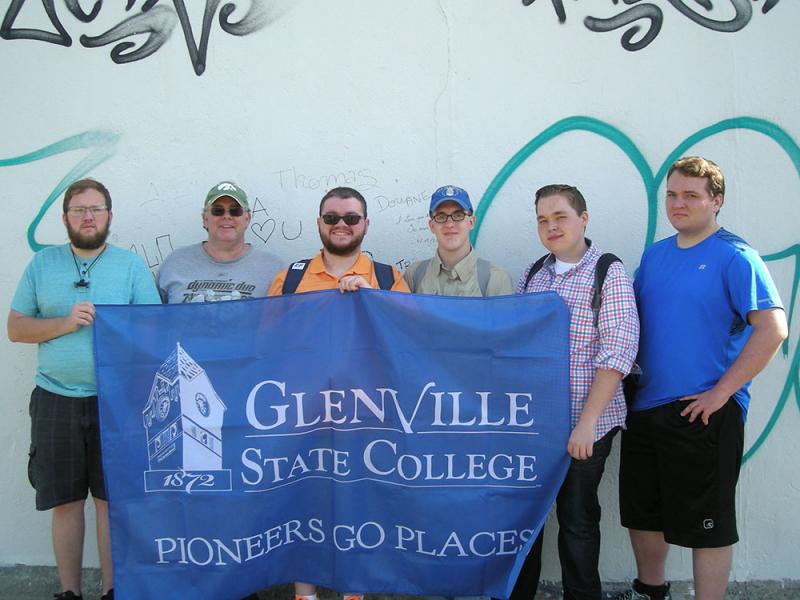 (l-r) Robert Kniceley, Dr. Ed Wood, Cody Moore, Donnie Lambert, Jacob Coots, and Bradley Jenkins in Germany