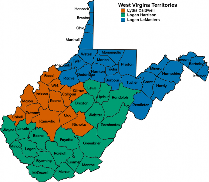 Territories Map