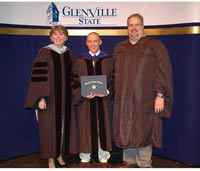 Dr. Kathy Butler, Dr. Arthur DeMatteo, Jerry Burkhammer.