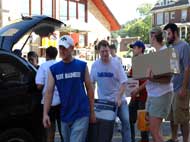 2006 Freshman Move in day