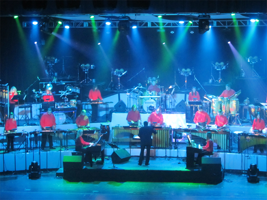 GSC Percussion Ensemble in concert