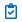 Blue notepad with checkmark