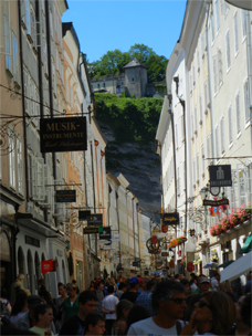 GSC Art students visiting Salzburg