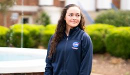 Natalie Fout, a Secondary Math Education Major at Glenville State University