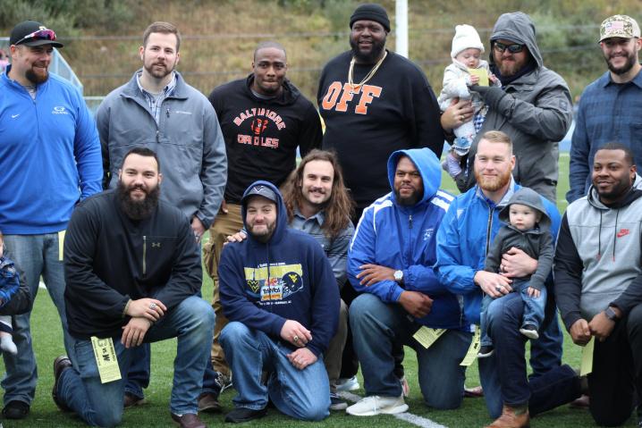Members of the 2008 WVIAC Championship Football Team
