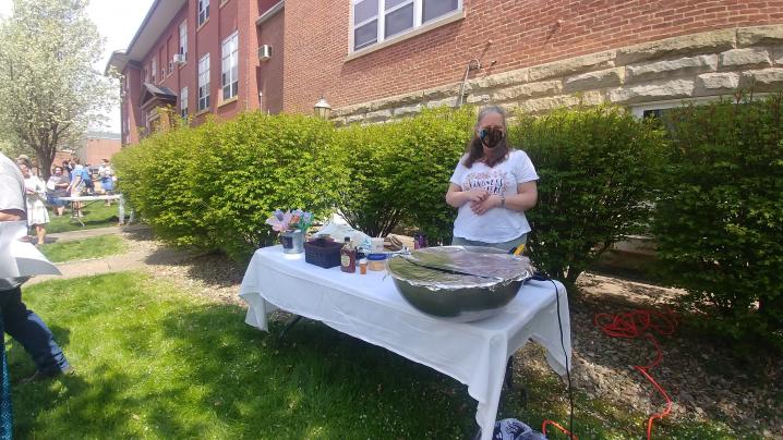 Conservation Dr. Sawyer makes wheat pancakes