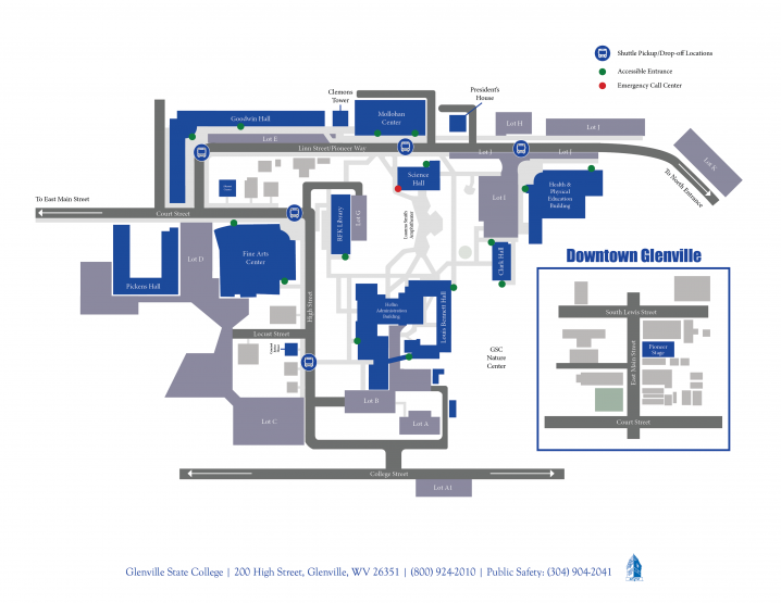 Campus Map Main 2021