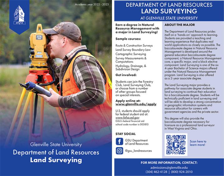 Land Surveying Card Cover