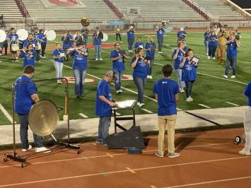 GSC Marching Band at the Big Red Band Festival
