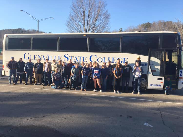 SPBGMA trip attendees pause for a photo in front of the GSC bus before resuming their trip to Nashville, TN last year SPBGMA trip attendees pause for a photo in front of the GSC bus before resuming their trip to Nashville, TN last year