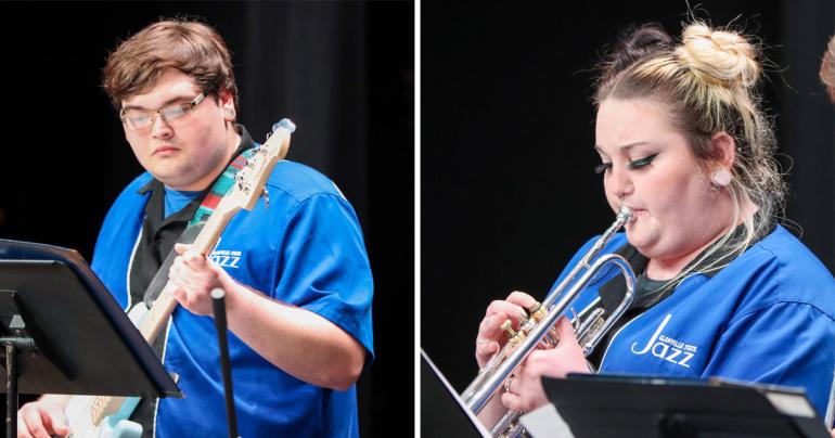 Brady King and Caitlin Reed Brady King and Caitlin Reed (GSU Photos/Dustin Crutchfield)