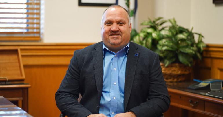 David Hutchison, Vice President for College Advancement and Executive Director of the GSC Foundation at Glenville State College, has accepted an invitation to participate in the 2022 Class of Leadership West Virginia. (GSC Photo/Kristen Cosner)