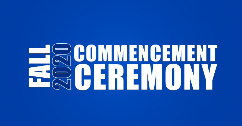 GSC's fall 2020 graduates will celebrate their commencement on Saturday, November 21