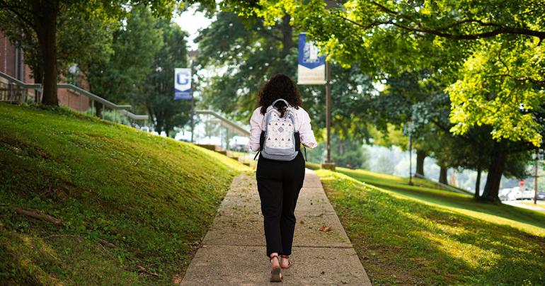 A return to normalcy – Glenville State College students will be back on campus for the fall 2021 semester, which begins August 16. (GSC Photo/Kristen Cosner)