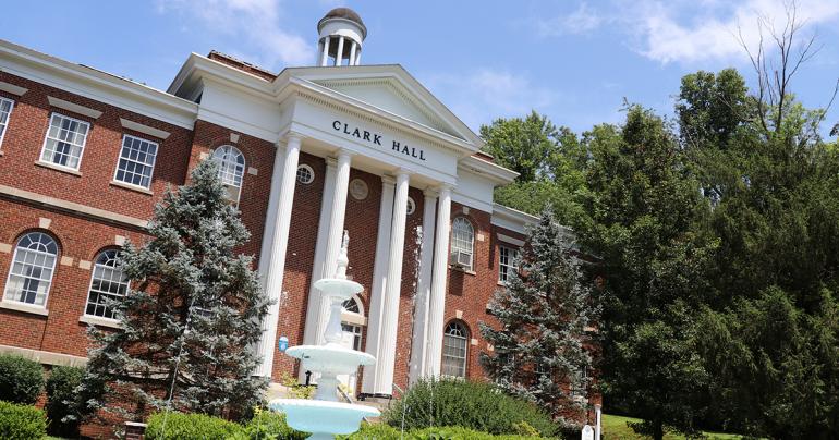 Clark Hall on the Glenville State College campus. (GSC Photo/Kristen Cosner)