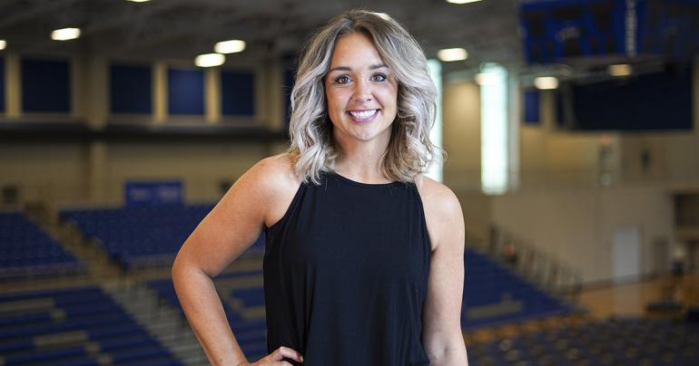 Glenville State College Head Women's Basketball Coach Kim Stephens is a 2021 class of Generation Next: 40 Under 40 honoree. (GSC Photo/Kristen Cosner)