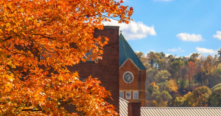 GSC in fall Glenville State ranked highly on the 2020 NSSE survey, conducted by Indiana University (GSC Photo/Kristen Cosner)