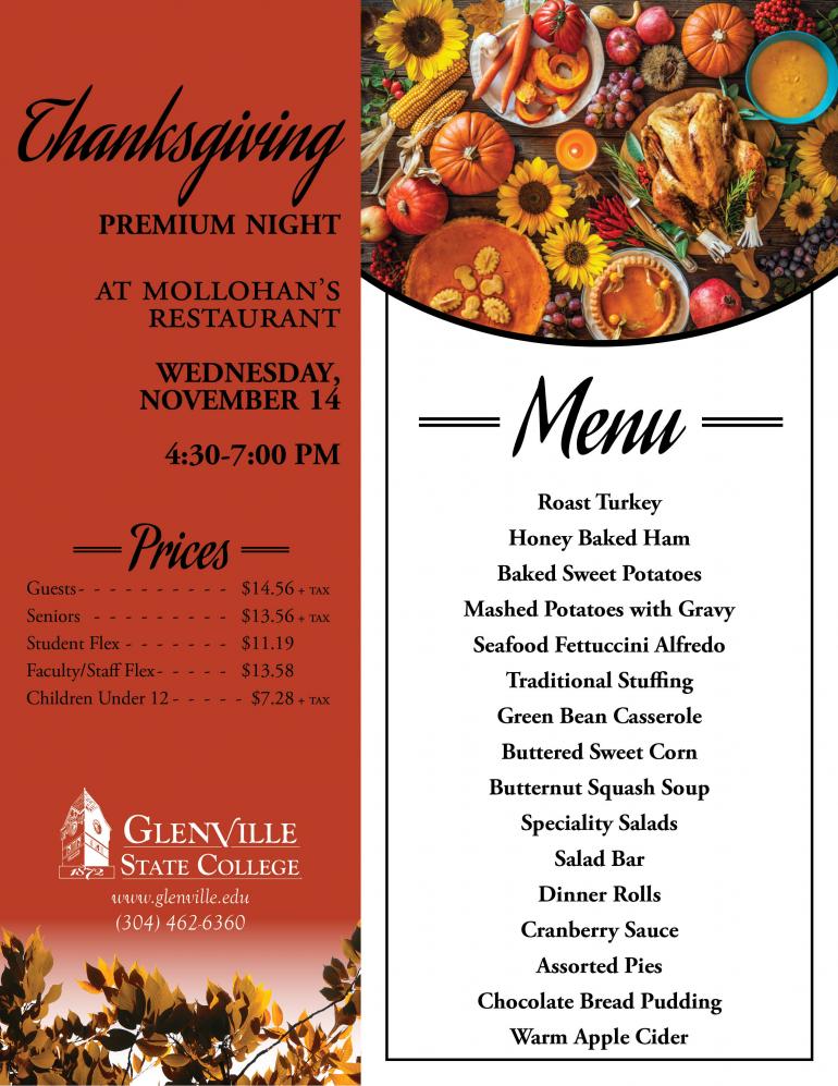 November Premium Night Flyer November Premium Night Flyer