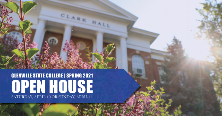 Future Pioneers are invited to Glenville State College's Spring Open House on Saturday, April 10 and Sunday, April 11