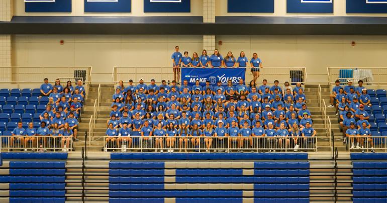 Members of the Glenville State College Class of 2025 (GSC Photo/Kristen Cosner)