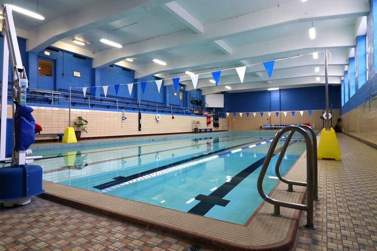 Several changes will be in place at GSC's Pool in order for swimmers to stay safe and to mitigate the exposure and spread of COVID-19 among staff and patrons. (GSC Photo/Kristen Cosner)