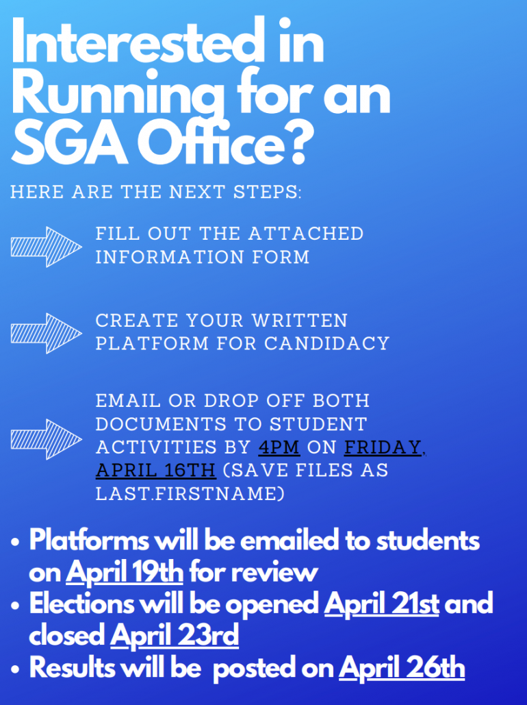 SGA Flyer