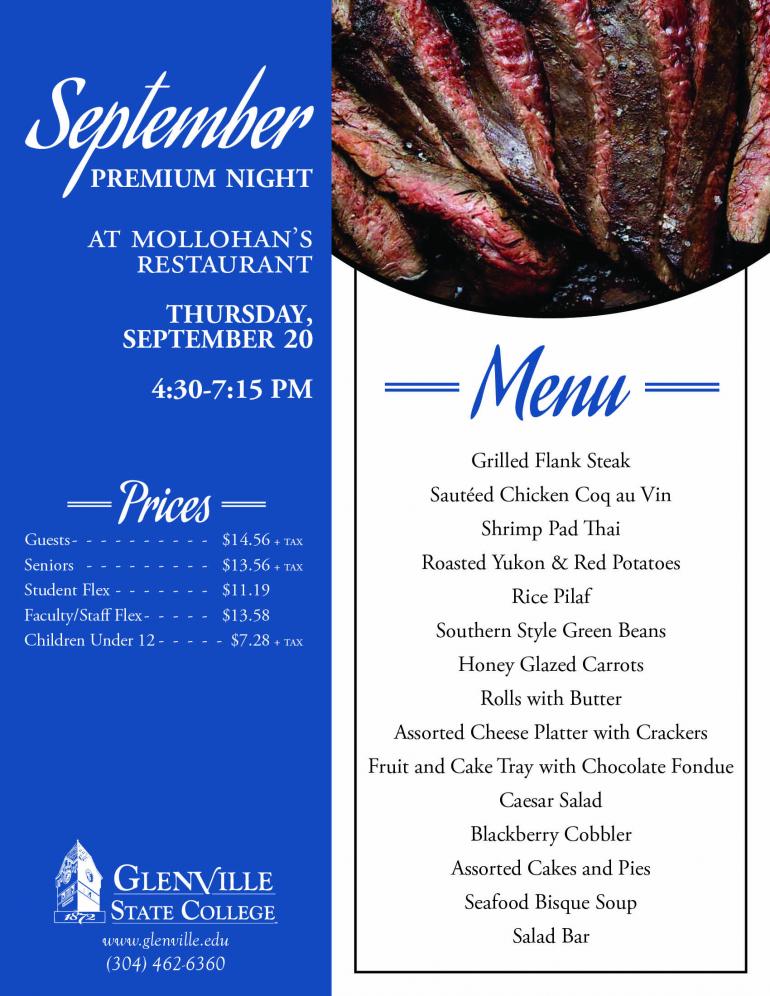 September Premium Night Flyer September Premium Night Flyer