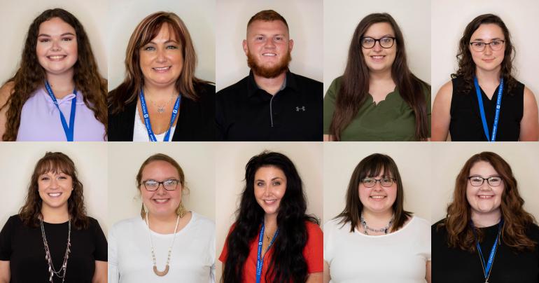 Fall 2020 Student Teachers Fall 2020 Glenville State College Student Teachers (l-r) top Hannah Allen, Tabitha Cochrum, Ryan Colaw, Jessica DiGenarro, Anna Lusk; bottom Allison Moss, Sara Sellers, McKenze Steele, Kristie Taylor, Laura Webb (GSC Photos/Kristen Cosner)