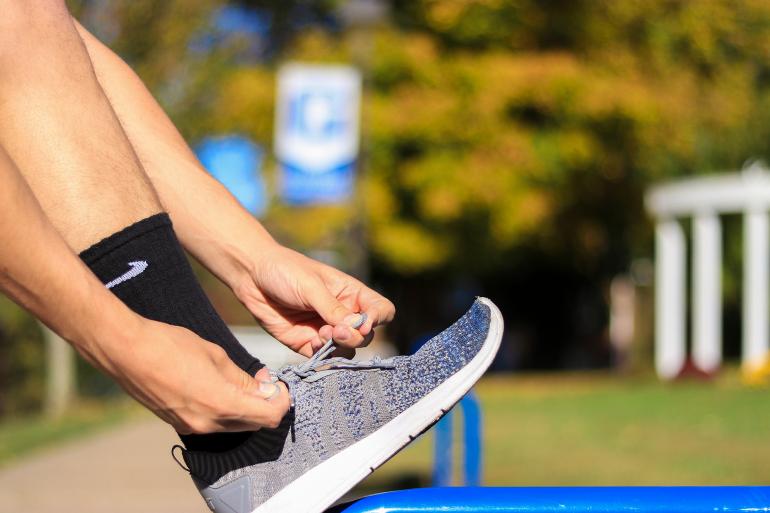 Virtual 5K Lace up your shoes and make plans to participate in GSC's "Race to Pioneer Peak" Virtual 5K event (GSC Photo/Kristen Cosner)