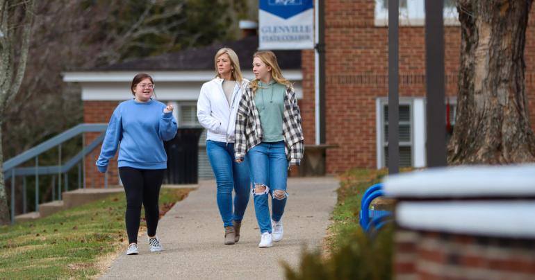 Prospective students are invited to Glenville State College on Saturday, February 19 for a Winter Open House. (GSC Photo/Kristen Cosner)