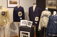 Several of the featured items on display as part of the Glenville State University “150 Years of a Changing Landscape” historic exhibit. (GSU Photo/Seth Stover)