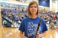 Cameron Knopp will represent Glenville State College at the 2020 Ohio University Honors Clarinet Choir (GSC Photo/Kristen Cosner)