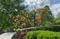 Glenville State University’s campus in the spring. (GSU Photo/Dustin Crutchfield)