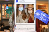 Glenville State College employees Tegan McEntire (left) and Cheyenne Singleton at the 2021 Day of Giving. This year’s Day of Giving will take place on Saturday, February 19. (GSC Photo/Kristen Cosner)