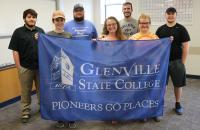 (l-r) Tropical Ecology students Logan Hays, Kayla Hall, Justin Woods, Janeeva Jenkins, AJ Howard, Autumn Jones, and Colton Ring who will travel to Panama this summer (not pictured Dr. Jeremy Keene and Daniel Reid)