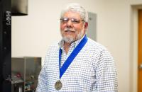 2021 GSC Faculty Award of Excellence Recipient Dr. David O'Dell (GSC Photo/Kristen Cosner)