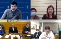 A screenshot from the virtual Memorandum of Understanding signing ceremony between Glenville State College and Southern Luzon State University on February 22. Pictured are: (top, l-r) Dr. Rico Gazal, Dr. Cynthia L. Payonga, Dr. Joanna Paula E. Verano, and Dr. Mari Jane A. Lee; (bottom, l-r) Dr. Mari Clements, Dr. Mark Manchin, Dr. Dwight Heaster, Dr. Amalia E. Almazol, Dr. Doracie B. Zoleta-Nantes, and Dr. Gondelina A. Radovan.