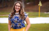Glenville State College sophomore Avalon Green has landed a spot in the West Virginia Collegiate Business Plan Competition finals. (GSC Photo/Kristen Cosner)