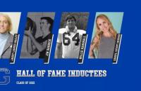 The 2021 GSC Curtis Elam Athletic Hall of Fame inductees include: Janet (James) Bailey, Jim Hamrick, Willie Marshall, and Cheryl (Stout) McHugh.