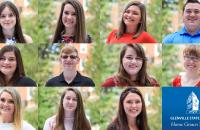 The new Glenville State College Home Grown Scholars for the 2020-2021 academic year include: (l-r) top row: Nicole Bailey, Erin Barnette, Emily Barr, Brandon Bowie; middle row: Rylee Copeland, Adam Davis, Josie Hill, Kayla Kulik; bottom row: Emily Lewis, Abigail Long, Peyton Smith (GSC Photos/Kristen Cosner)