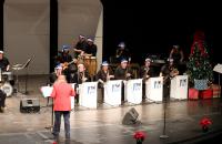 Dr. Jason Barr leads the GSC Jazz Band during their 2018 Christmas Concert