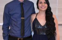 Glenville State College graduate Justin Brown (left) with his wife Darlin; Brown and his family operate the local micro-coffee roasting business, Aroma of the Andes