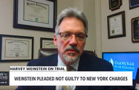 Still from an appearance by GSC's Dr. Ken Lang on the Law and Crime Trial Network