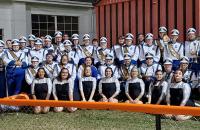 Pioneer Marching Band at the Mountain State Forest Festival