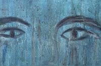 Several pieces of art by GSC Associate Professor of English Dr. Marjorie Stewart - including this piece titled My Eyes Could Clearly See - have been published in the international literary magazine, Beyond Words.