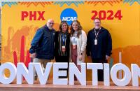 Glenville State University attends NCAA Convention