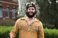 Daniel Hinger has been named the Glenville State College Pioneer Mascot for the 2021-2022 academic year. (GSC Photo/Kristen Cosner)